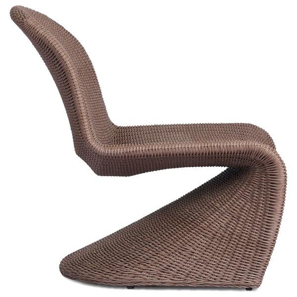 Home Fashion Portia Outdoor Chair Tanned Weave By Four Hands