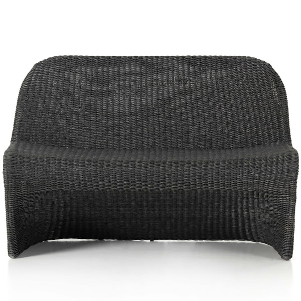 Home Fashion Portia Outdoor Dining Bench Coal By Four Hands