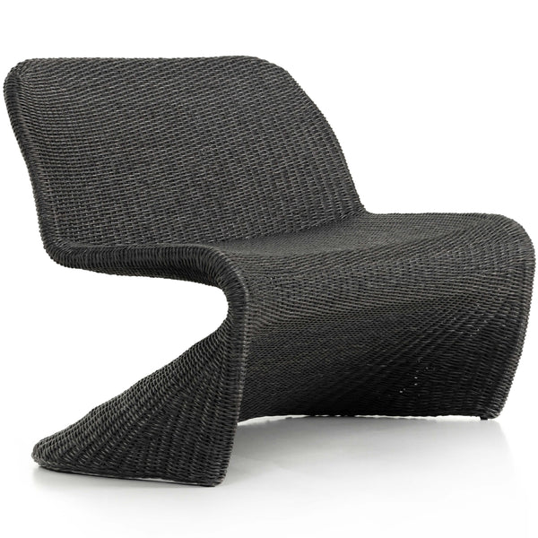 home fashion Portia Outdoor Dining Bench Coal by Four Hands