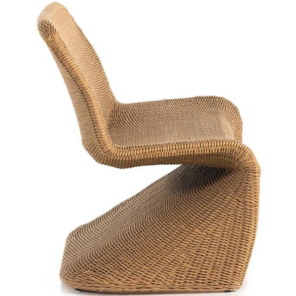 Home Fashion Portia Outdoor Dining Bench Natural By Four Hands