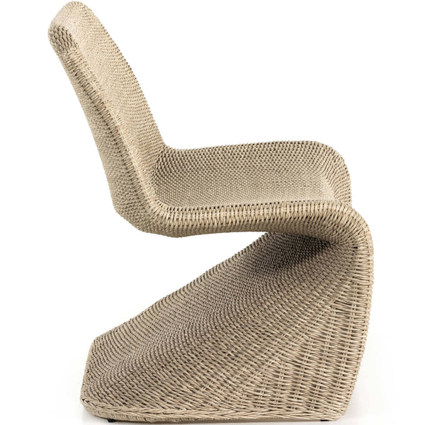 Home Fashion Portia Outdoor Dining Bench White By Four Hands