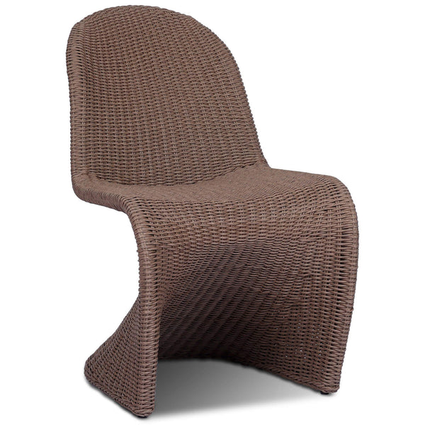 home fashion Portia Outdoor Dining Chair Tanned Weave by Four Hands