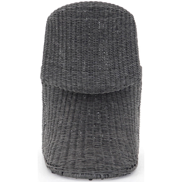 Home Fashion Portia Outdoor Dining Chair Vintage Charcoal Set Of 2 By Four Hands