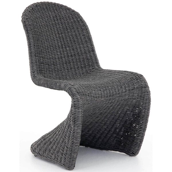 home fashion Portia Outdoor Dining Chair Vintage Charcoal Set of 2 by Four Hands