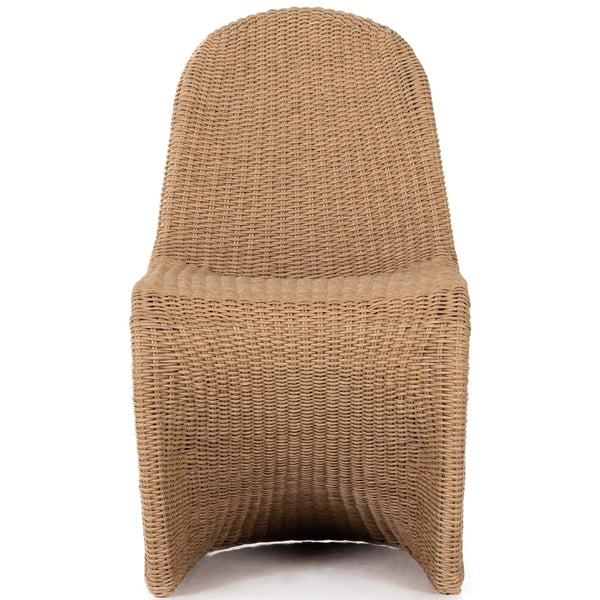 Home Fashion Portia Outdoor Dining Chair Vintage Natural Set Of 2 By Four Hands