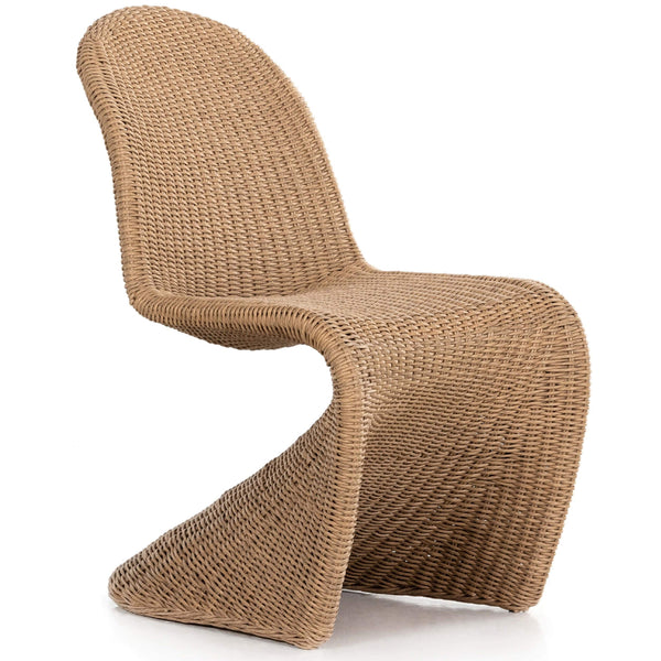 home fashion Portia Outdoor Dining Chair Vintage Natural Set of 2 by Four Hands