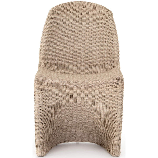 Home Fashion Portia Outdoor Dining Chair Vintage White Set Of 2 By Four Hands