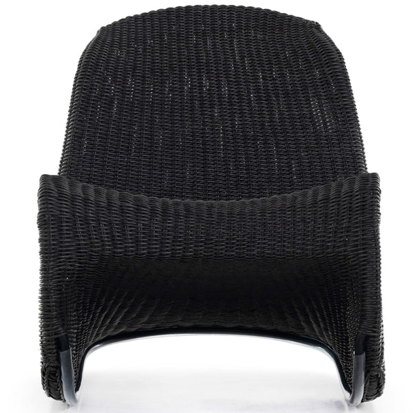 Home Fashion Portia Outdoor Rocking Chair Coal By Four Hands