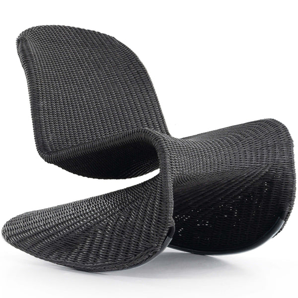 home fashion Portia Outdoor Rocking Chair Coal by Four Hands