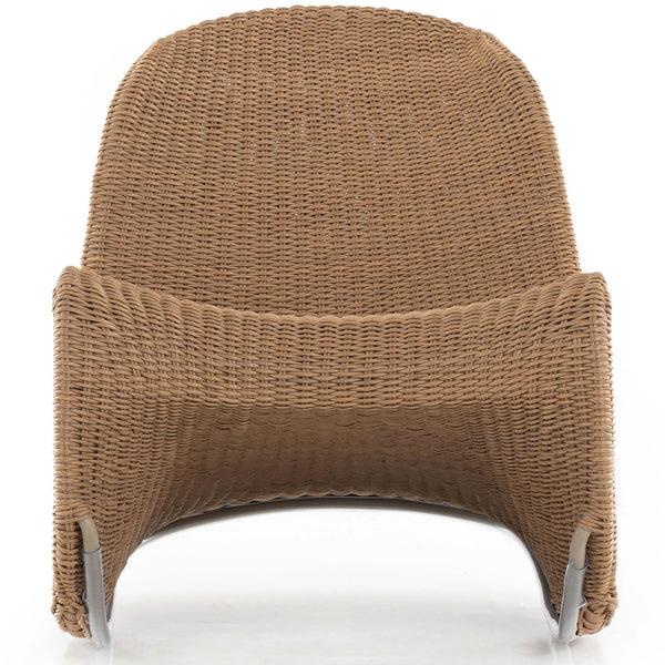 Home Fashion Portia Outdoor Rocking Chair Natural By Four Hands