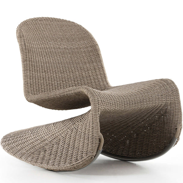 home fashion Portia Outdoor Rocking Chair White by Four Hands