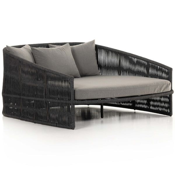 home fashion Porto Outdoor Daybed Charcoal by Four Hands