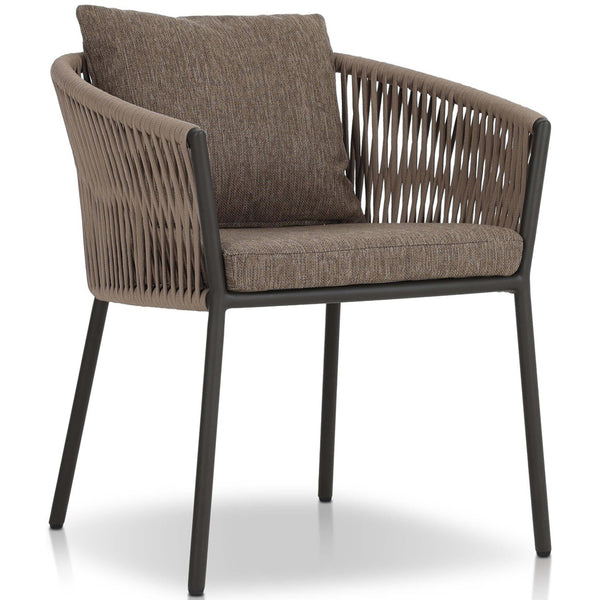 home fashion Porto Outdoor Dining Chair Ellor Brown Set of 2 by Four Hands