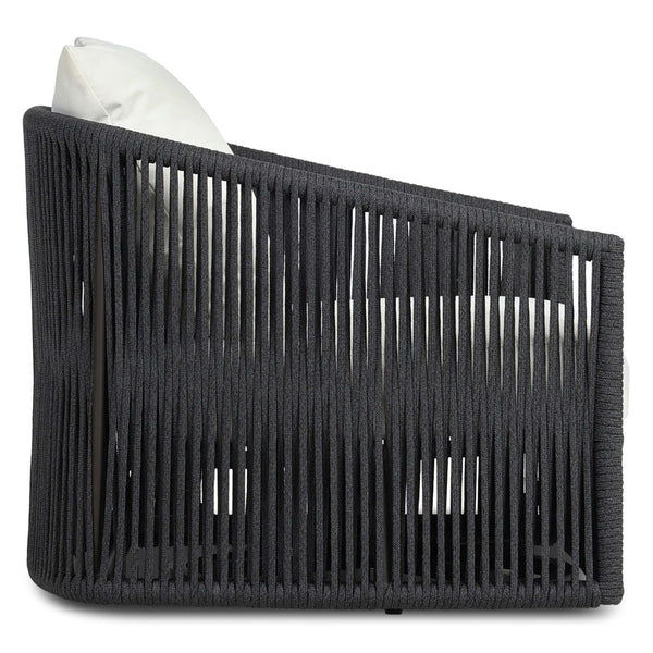 Home Fashion Porto Outdoor Swivel Chair Arashi Salt By Four Hands