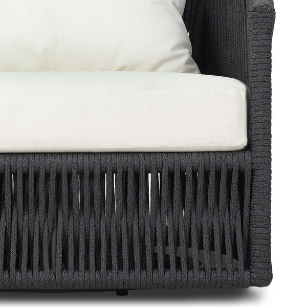 Home Fashion Porto Outdoor Swivel Chair Arashi Salt By Four Hands