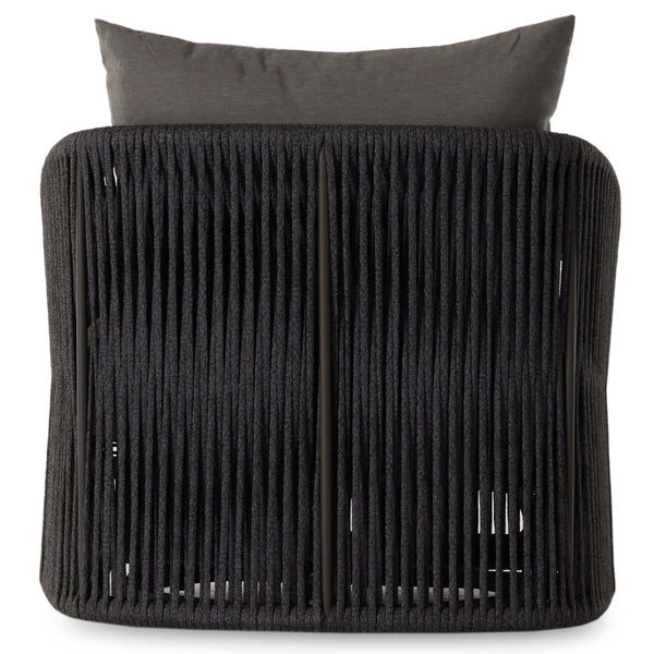 Home Fashion Porto Outdoor Swivel Chair Venao Charcoal By Four Hands