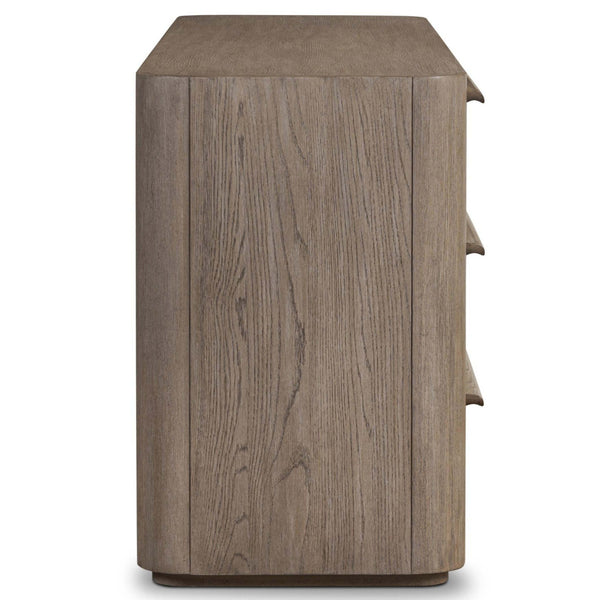 Home Fashion Primrose 6 Drawer Dresser Natural Flat Oak By Four Hands