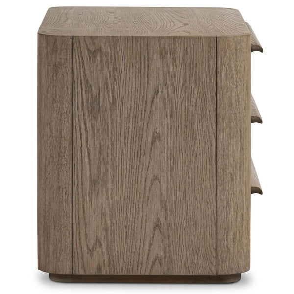 Home Fashion Primrose Nightstand Natural Flat Oak By Four Hands