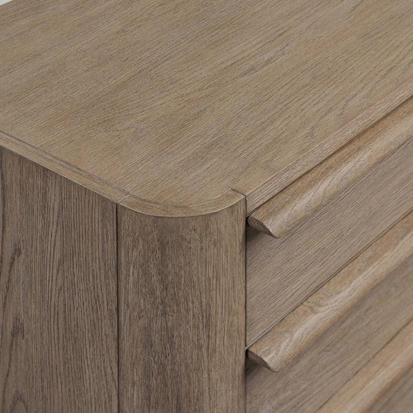 Home Fashion Primrose Nightstand Natural Flat Oak By Four Hands