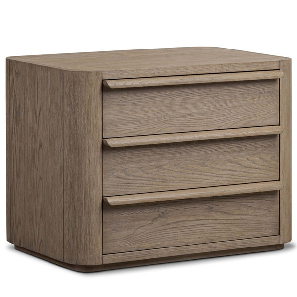 home fashion Primrose Nightstand Natural Flat Oak by Four Hands