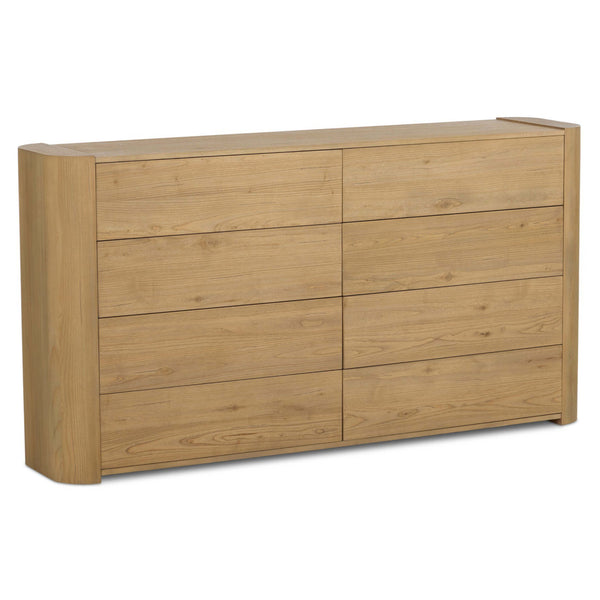 home fashion Radius 8 Drawer Dresser Light Blonde by Four Hands