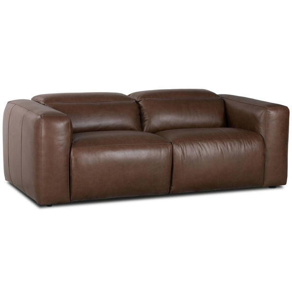 Home Fashion Radley 2 Piece Leather Power Recliner Sofa Sonoma Coco By Four Hands