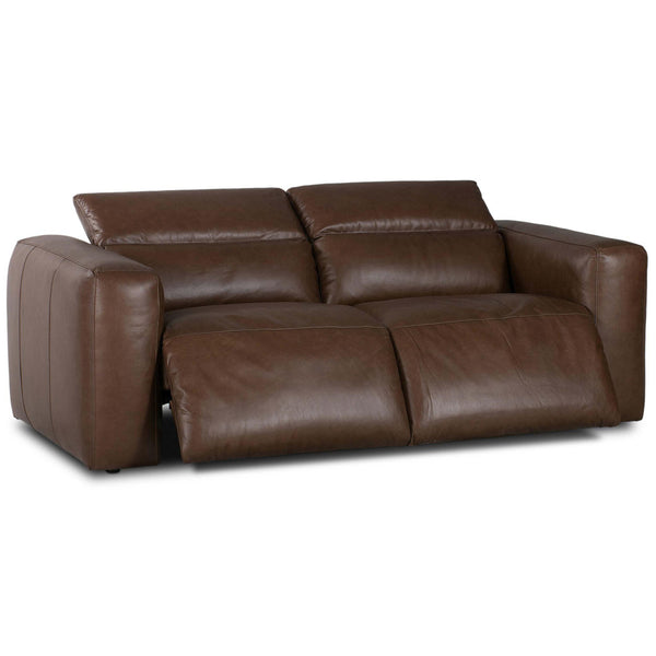 Home Fashion Radley 2 Piece Leather Power Recliner Sofa Sonoma Coco By Four Hands