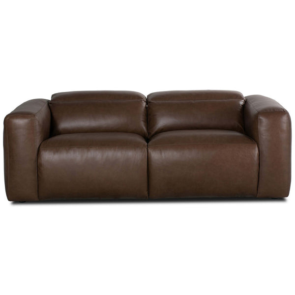 home fashion Radley 2 Piece Leather Power Recliner Sofa Sonoma Coco by Four Hands