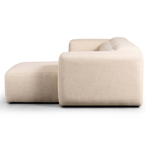 Home Fashion Radley Power Recliner Right Chaise Sectional Antigo Natural By Four Hands