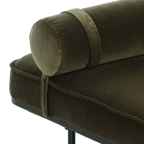 Home Fashion Rakesh Chaise Surrey Olive By Four Hands