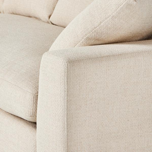 Home Fashion Ralston 2-Piece Sectional Irving Flax By Four Hands