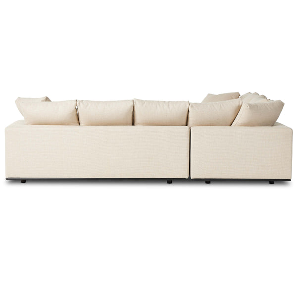 Home Fashion Ralston 3-Piece Corner Sectional Irving Flax By Four Hands