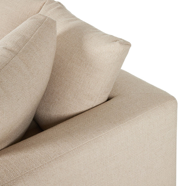 Home Fashion Ralston 3-Piece Corner Sectional Irving Flax By Four Hands