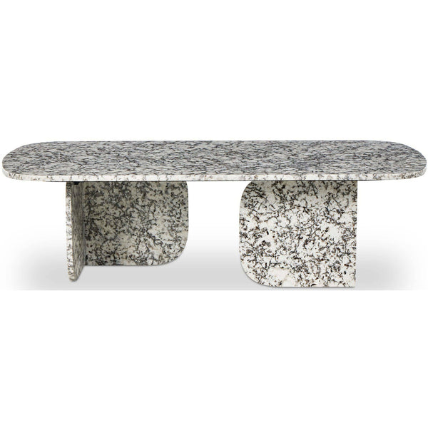 Home Fashion Ramone Coffee Table Speckled Black By Four Hands