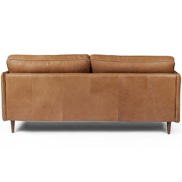 Home Fashion Reese Leather Sofa Palermo Cognac By Four Hands
