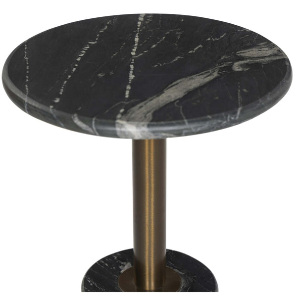 Home Fashion Reeves End Table Black Marble By Four Hands