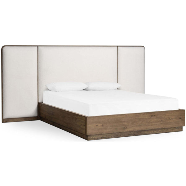 home fashion Regan Queen Bed Crete Ivory by Four Hands