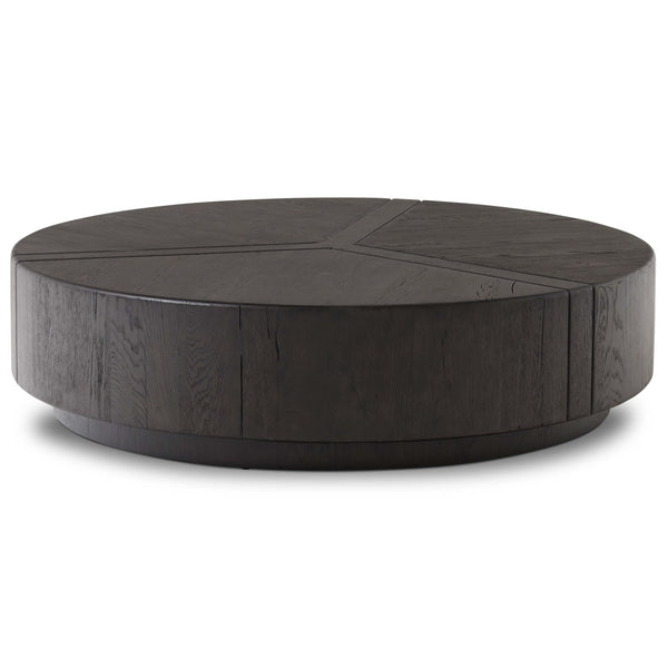 Home Fashion Renan Round Coffee Table Dark Espresso By Four Hands