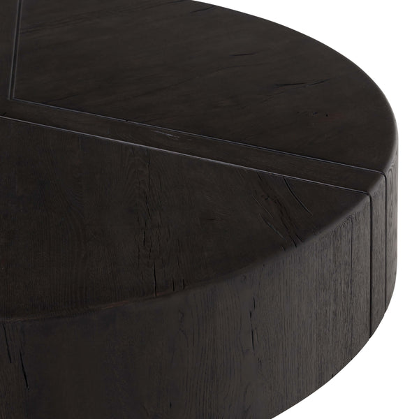 Home Fashion Renan Round Coffee Table Dark Espresso By Four Hands