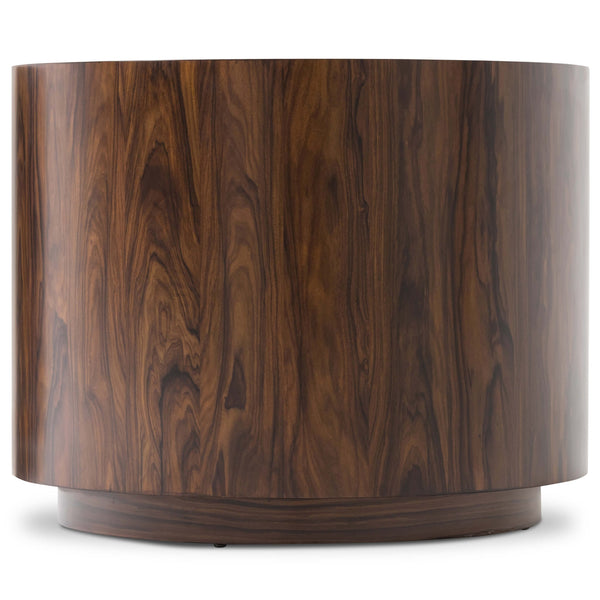 Home Fashion Renan Round End Table Natural Morado By Four Hands