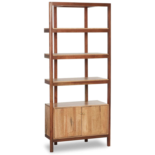 home fashion Renza Bookcase Smoked Honey by Four Hands