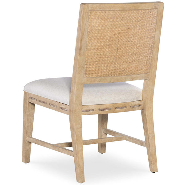 Home Fashion Retreat Cane Back Side Chair Dune Set Of 2