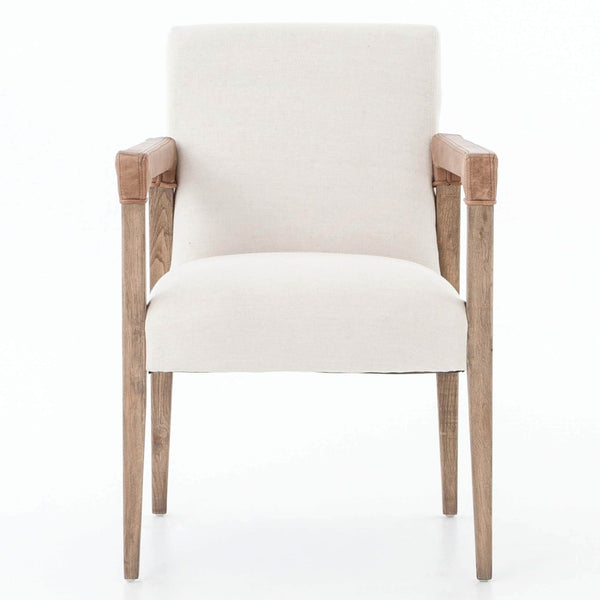 Home Fashion Reuben Dining Chair Harbor Natural/Nettlewood Set Of 2 By Four Hands