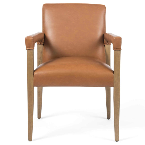 Home Fashion Reuben Dining Chair Sierra Butterscotch/Nettlewood Set Of 2 By Four Hands