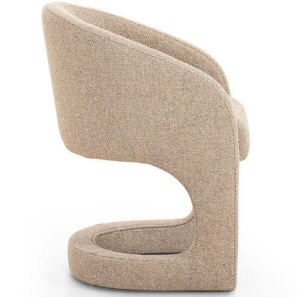 Home Fashion Reynold Dining Arm Chair Heron Sand By Four Hands