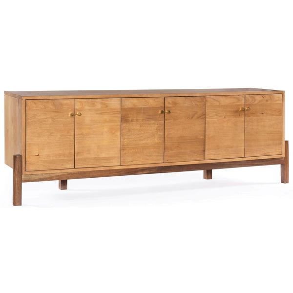 home fashion Reza Media Console Smoked Honey by Four Hands