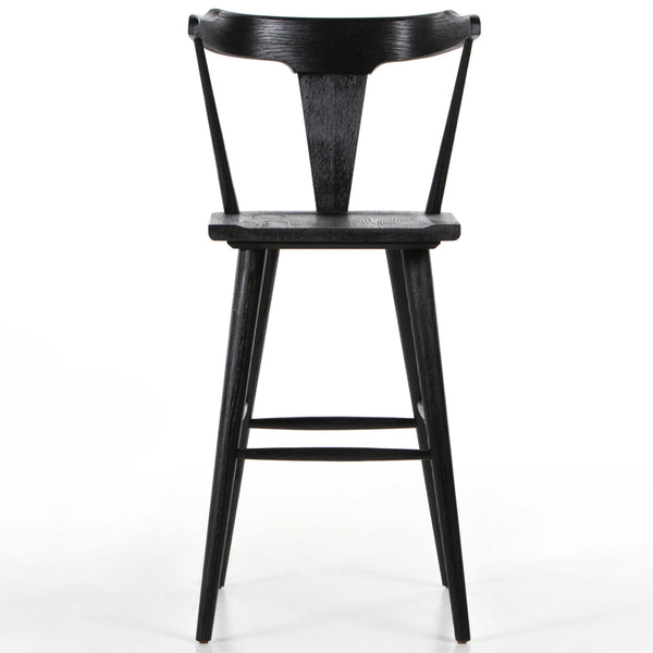 Home Fashion Ripley Bar & Counter Stool Black Oak By Four Hands