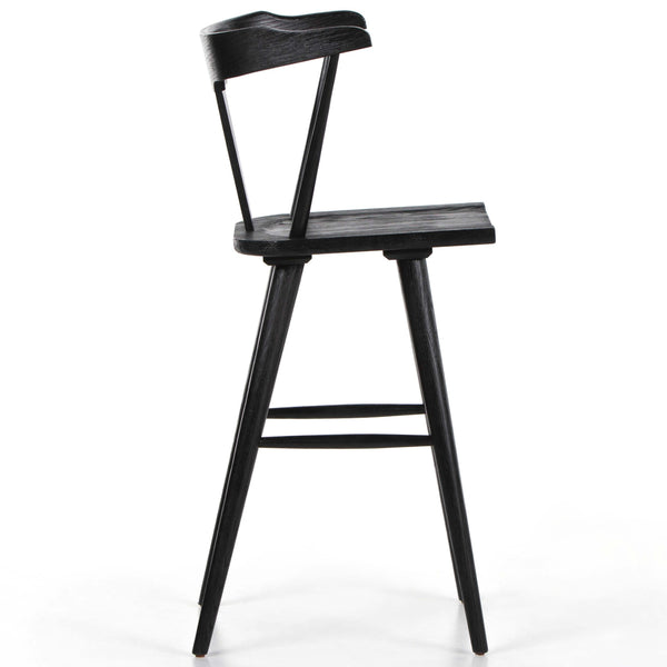 Home Fashion Ripley Bar & Counter Stool Black Oak By Four Hands
