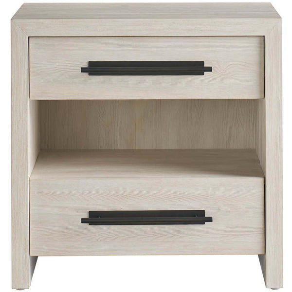 Home Fashion River Rock 2 Drawer Nightstand River Rock