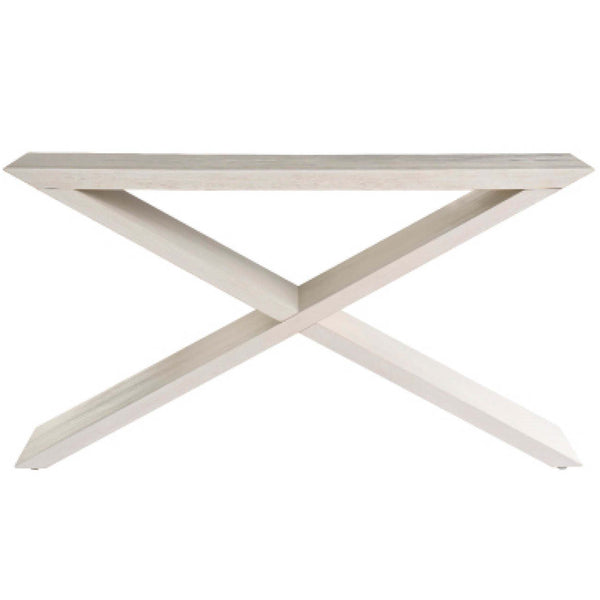 Home Fashion River Rock Cross Console Light Natural
